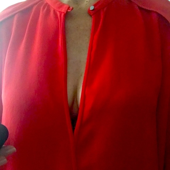 Halston Heritage Silk Blouse - Picture 10 of 11